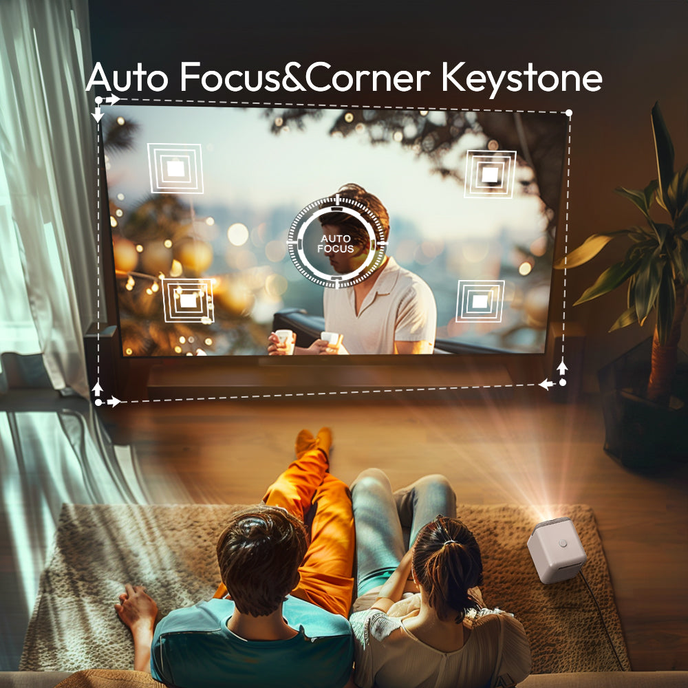 LOVE U4 Mini LED HD Android Wifi Projetor de vídeo para home theater com motor óptico à prova de poeira