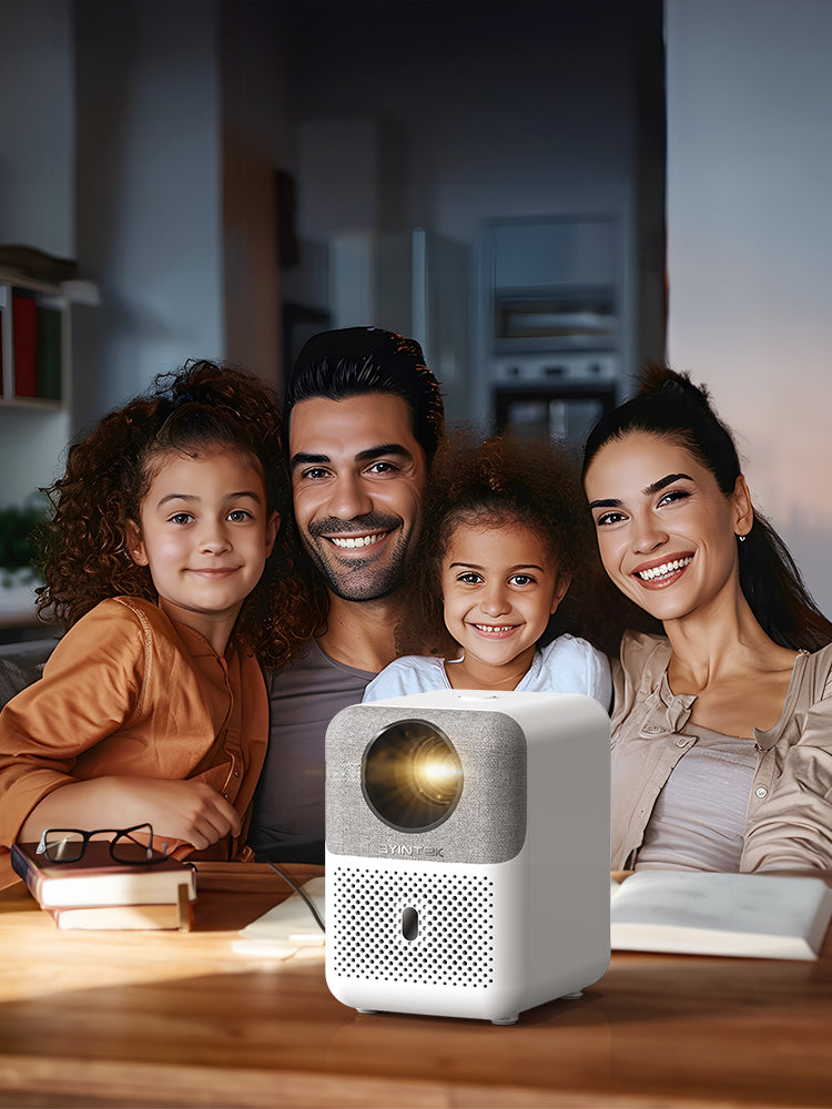 LOVE U4 Mini LED HD Android Wifi Projetor de vídeo para home theater com motor óptico à prova de poeira